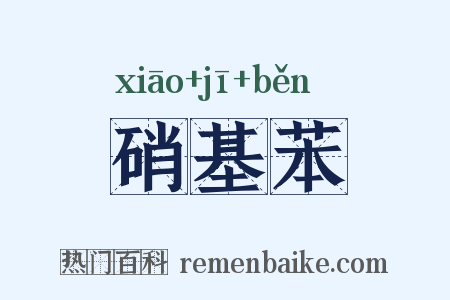 硝基苯是什么意思的图片